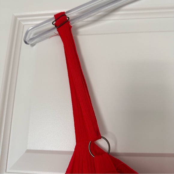 EUC Xhilaration Red Embroidered Boho Midi Dress [Size: 2X] - Picture 9 of 12